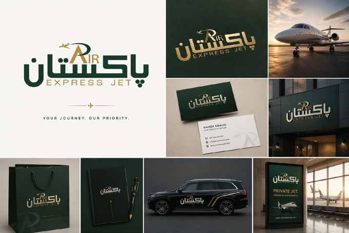 Express Jet brand identity