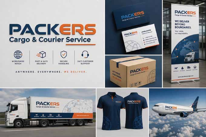 Packers cargo brand identity