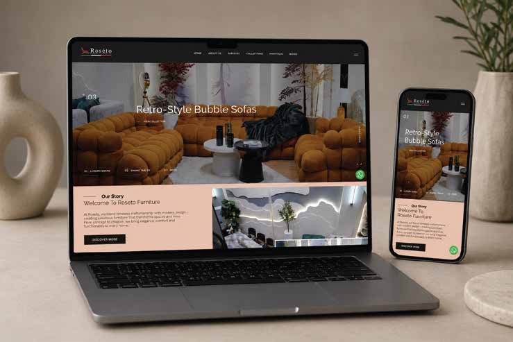 Furniture e-commerce website