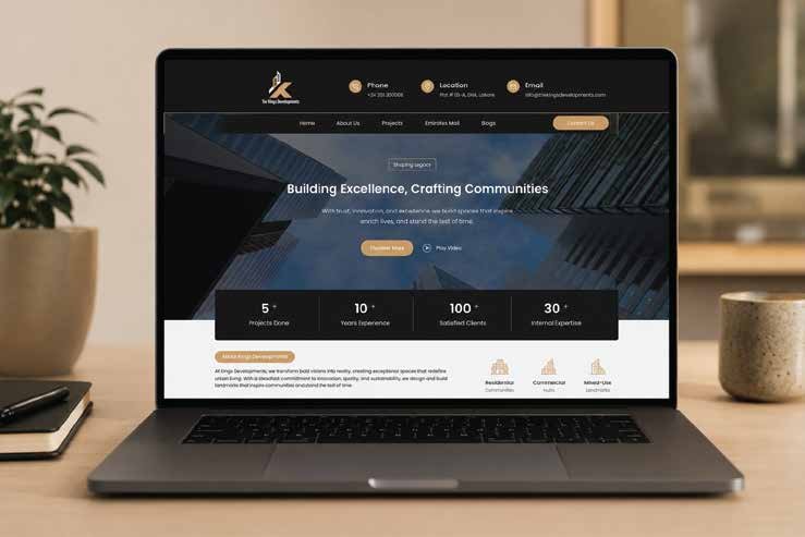 Real estate website design
